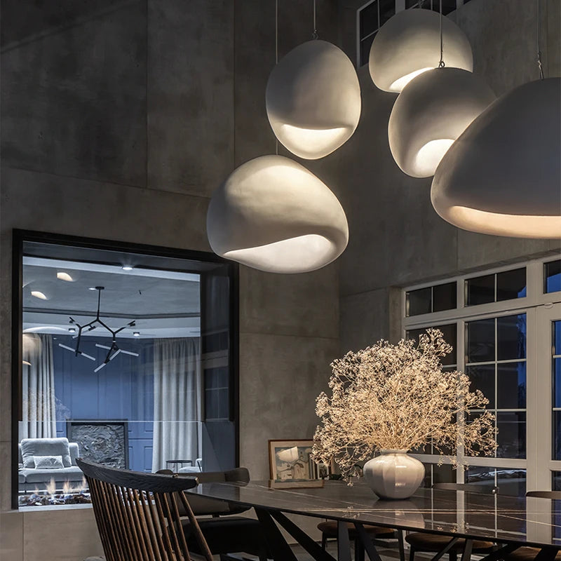 Suspension Wabi – Lumière douce, âme nordique