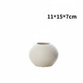 Vase Céramique Blanc Brossé – Pureté sculpturale, esprit nordique
