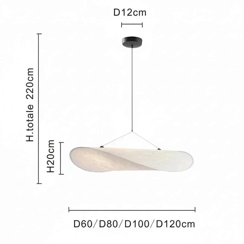Suspension Tyvek – Légèreté sculpturale, esprit japonais